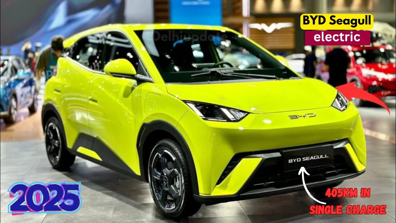 BYD Seagull EV: 405 Km range Upcoming Affordable Electric Hatchback Car in India